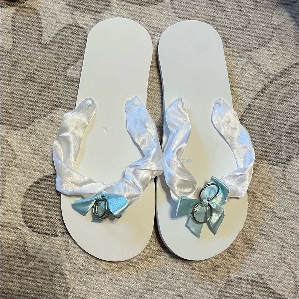 Just married sandals